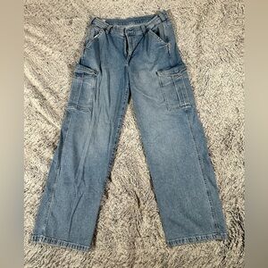 Gap cargo jeans. Lightly worn